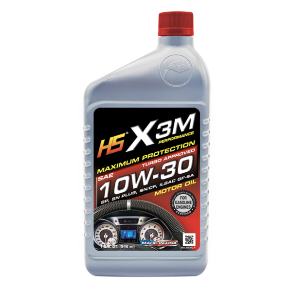 HS Motor Oil 10W30 X3M 1 Quart