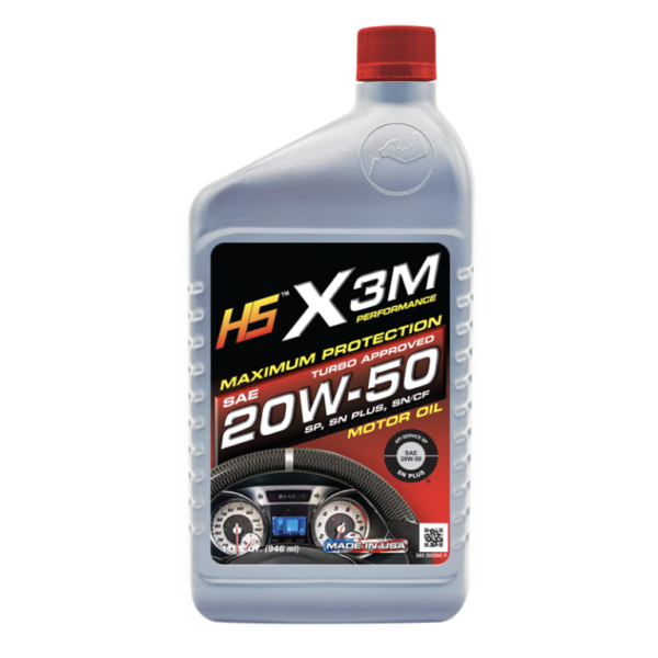 HS Maximum Protection 20W50 Oil x 3M (B12) 1 quart