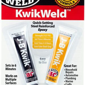 JB Weld KwikWeld 2oz 6 min Epoxy 2 tubes