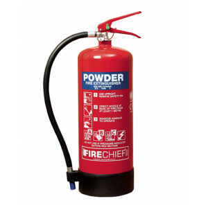 Firechief 4kg Powder Fire Extinguisher (ABC)