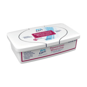 Premoistened Adult Washcloths, 9"x13" - Tub, (64's)