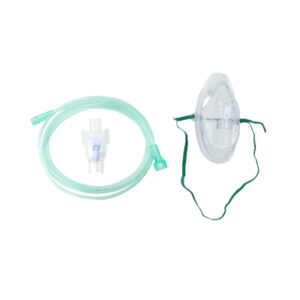 Small Volume Nebulizer Cup 6cc w/Aerosol Elongated Mask, Adult/Pediatric, (1's)