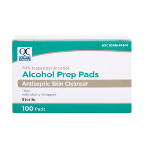 Isopropyl Alcohol Prep Pads, 100's