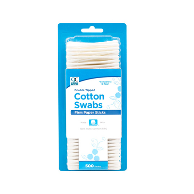 Cotton Swabs Paper Sticks 500's