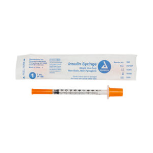 Insulin Syringe N/S - 5/16" needle - Indiv Wrapd (100's)