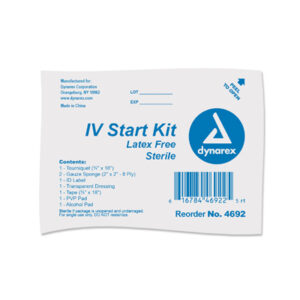 IV Start Kit, w/o Gloves, (1's) - 50/cs - DYNAREX