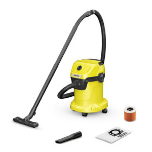 Karcher WD 3, Home & Garden Vacuum Cleaner, Wet & Dry 1000w 17L