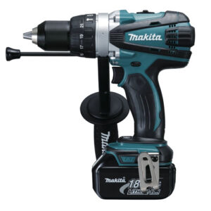 MAKITA DHP458RME 18v Cordless Hammer Drill/Driver, 1/2" Chuck