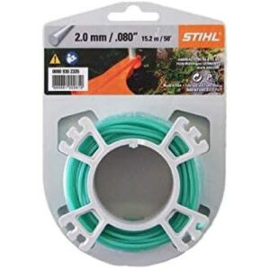 Trimmer Line, Green, .080" (2mm) 45' (14m) - (Sold As1/2 Case of 12 Only)