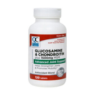 Glucosamine Chondroitin + MSM (1500 mg) Tabs 120’s - (C12)
