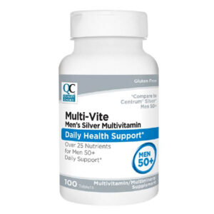 Multi-Vite Men's 50+ Tabs - 100's - (compr to CENTRUM SILVER Men's 50+)