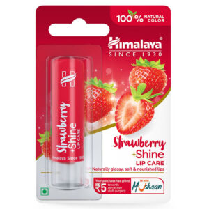 Lip Care, 100% Natural Vit-E, STRAWBERRY-SHINE