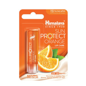 Lip Care, 100% Natural Vit-E SPF30 Sun-Protect, ORANGE