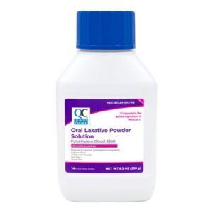 Natura-Lax 14-Day Dose Powder 8.3oz - QC® .. cmp to MIRA-LAX®