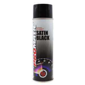 Satin Black Aerosol (500ml)