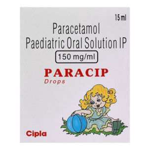 Paracetamol Oral Soloution 150mg (Infant Drops) 15ml - CIPLA® PARACIP