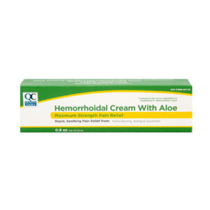 Hemorrhoidal Max-str cream .9oz - QC® cmp to PREPARATION-H®