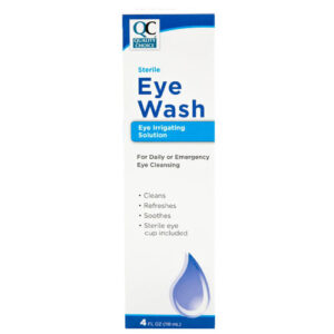 Eye Wash (Sterile Irrigating Solution) 4oz 118ml - QC®