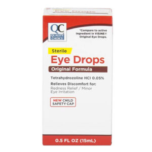 Eye Drops Original 0.5oz - QC cmp to VISINE®