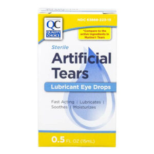 Eye Drops Artificial Tears 0.5oz - QC cmp to MURINE®
