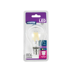 STATUS LED Filament Bayonet Dimmable Warmwhite Bulb