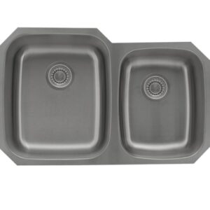 Double Sink 60/40 SS (32" x 20 3/4" x 9")
